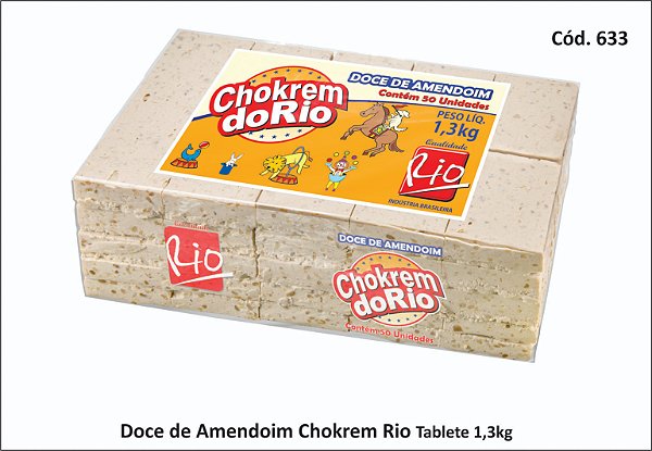 DOCE DE AMENDOIN 1,300 kg CHOKREM RIO - PC X 1