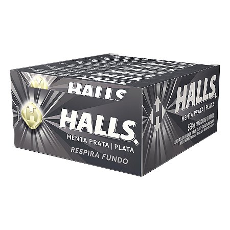 DPS 28G HALLS MENTA PRATA - CT X 21