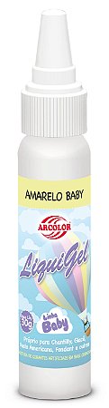 CORANTE LIQUIGEL 30G ARCOLOR AMARELO BABY - UN X 1