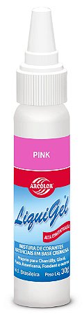 CORANTE LIQUIGEL 30G ARCOLOR PINK - UN X 1