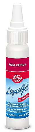 CORANTE LIQUIGEL 30G ARCOLOR ROSA CEREJA - UN X 1