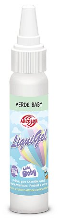 CORANTE LIQUIGEL 30G ARCOLOR VERDE BABY - UN X 1