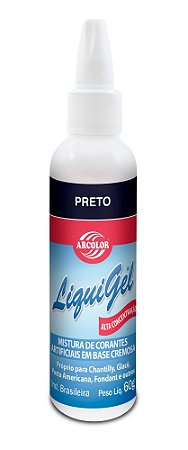 CORANTE LIGUIGEL 60G ARCOLOR PRETO - UN X 1