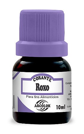 CORANTE 10ML ARCOLOR ROXO - UN X 1