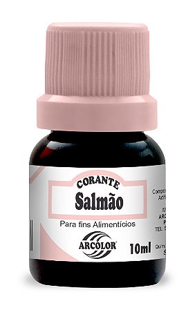 CORANTE 10ML ARCOLOR SALMAO - UN X 1