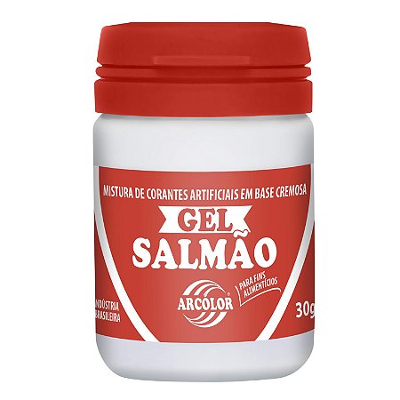 CORANTE GEL 30G ARCOLOR SALMAO - UN X 1