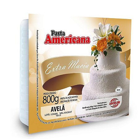 PASTA AMERICANA 800G ARCOLOR AVELA - UN X 1