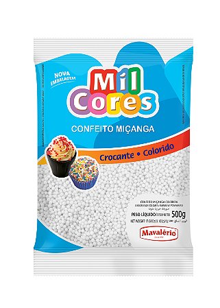 CONF 500G MICANGA N 0 MIL CORES BRANCA - PC X 1