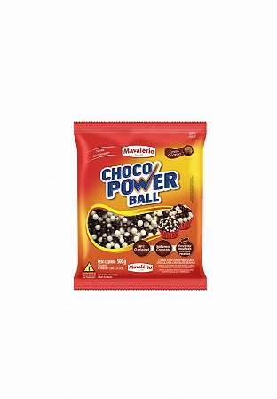 CHOCO POWER BALL 500G MINI CHOC/BCO - PC X 1