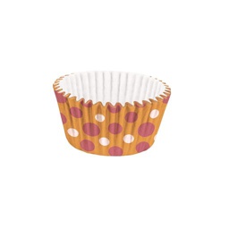 FORMINHA MINI CUPCAKE POAS C/ 45 UN LARANJA ROSA - PC X 1