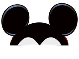 ACESS DE PAPAEL PARA ORELHAS MICKEY C/8 UN - PC X 1