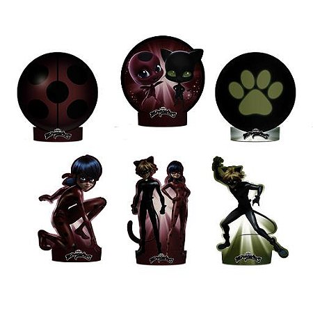 DECORACAO DE MESA C/6 UN LADYBUG - PC X 1