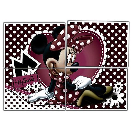 PAINEL 126X88CM MINNIE - UN X 1