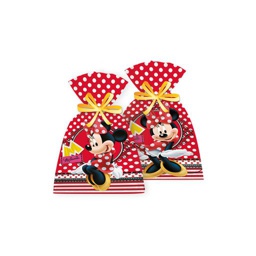 SAC PLAST C/8 UN MINNIE - UN X 1