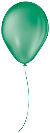 BALAO SR 7 LISO C/50 VERDE FOLHA - PC X 1