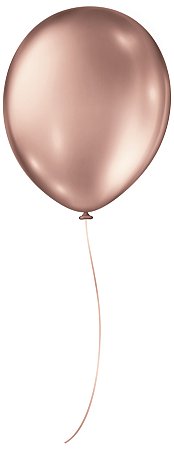 BALAO SR 11 METALLIC C/25 ROSE GOLD - PC X 1