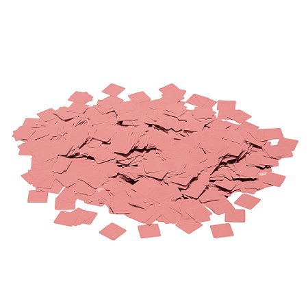 CONFETE MET QUADRADO C/100G ROSE - UN X 1