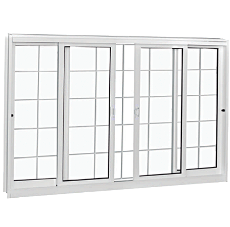 Vitrô Evo Sala Quadriculada 100x120 Branca