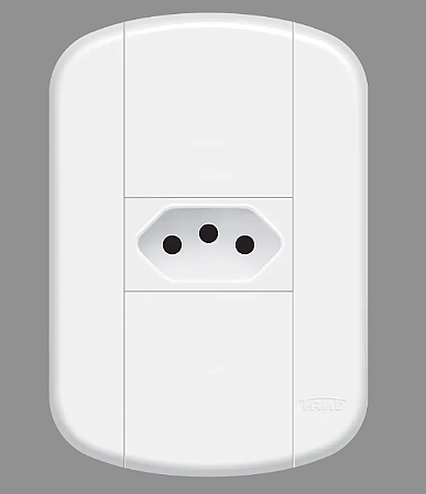 Tomada 2P+T 10A Blanc+