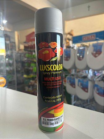 Tinta Spray Primer Rápido Cinza