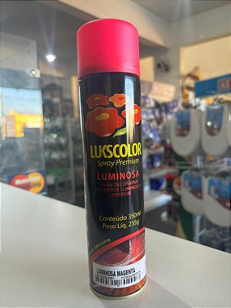 Tinta Spray Luminosa Magenta