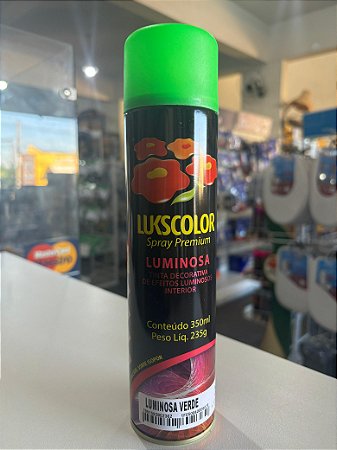Tinta Spray Luminosa Verde