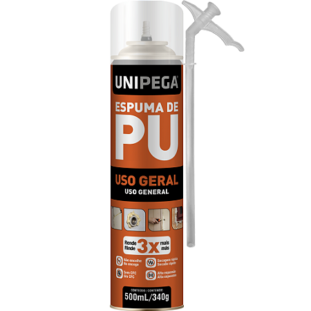 Espuma Expansiva Pu Uso Geral 500ml/340g