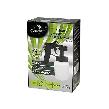 Pistola para pintura spray ar direto