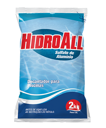 Sulfato de Alumínio 2KG HidroAll