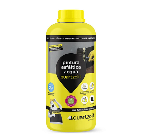 Pintura Asfáltica Acqua 1L