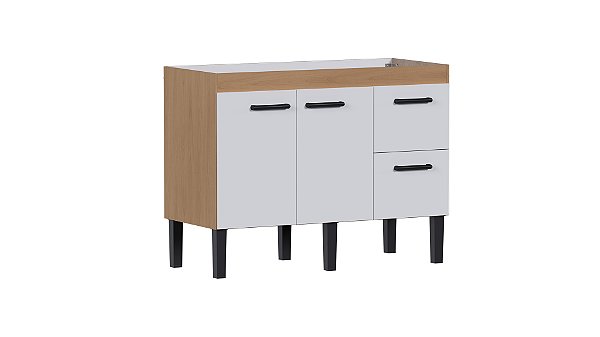 Armário Cozinha Madeira Sabiá 1.14m