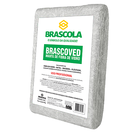 Manta Fibra Vidro 300g Brascoved