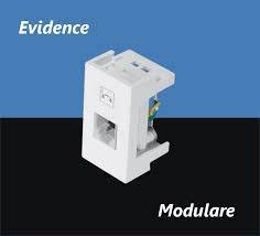 Módulo Tomada para Telefone RJ11 - 2 Vias - Modulare / Evidence