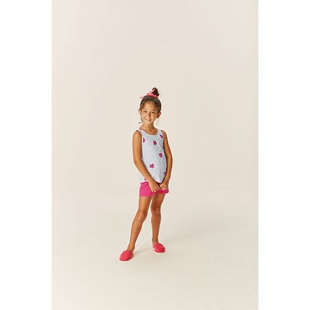 Pijama Malwee Infantil Menina Cavado