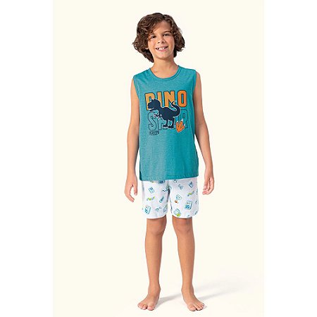 Pijama Lua Encantada Infantil Menino Cavado
