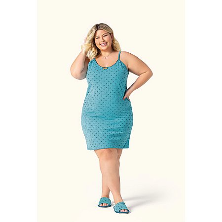 Camisola Lua Encantada Alcinha Ajustável Plus Size
