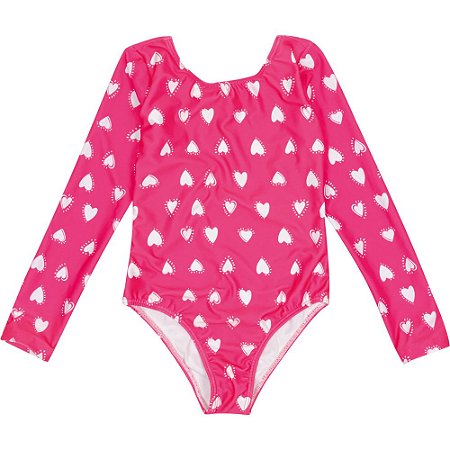 Maiô Malwee  Infantil Menina Manga Longa