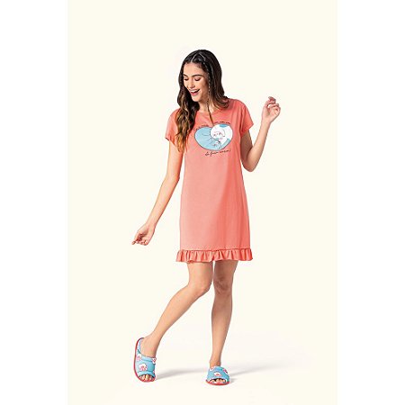 Camisola Lua Encantada Manga Curta Patinhas