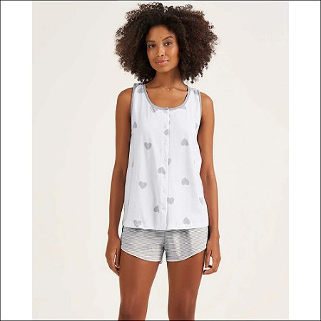 Short Doll Cor com Amor Cavado com Abertura