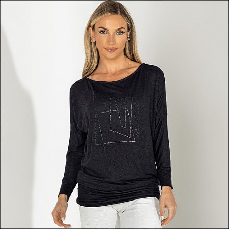 T- Shirt De Chelles Manga Longa