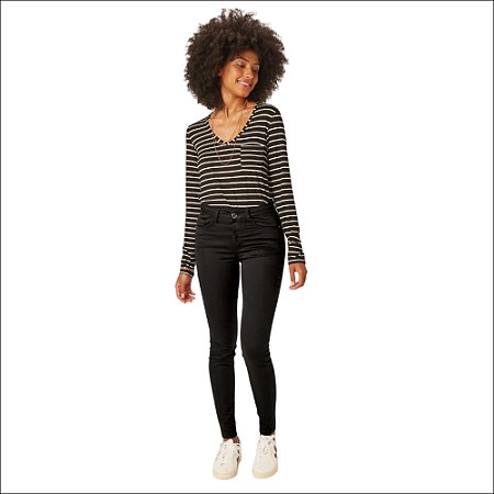 Calça Malwee em Sarja Skinny