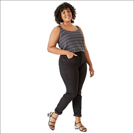 Calça Malwee em Sarja Skinny Plus Size