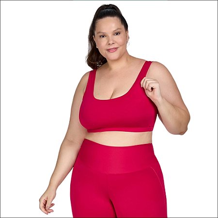 Top Alto Giro Hyper Plus Size
