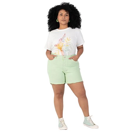 Bermuda Malwee Plus Size