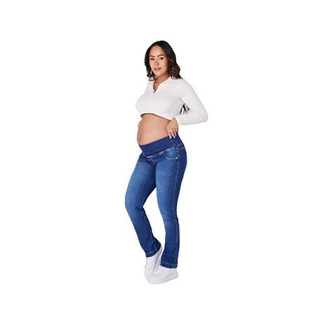Calça Jeans Emma Fiorezi Gestante
