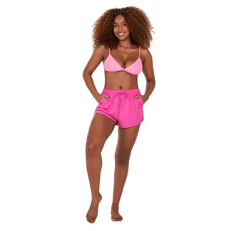 Shorts Com Bolso Alto Giro