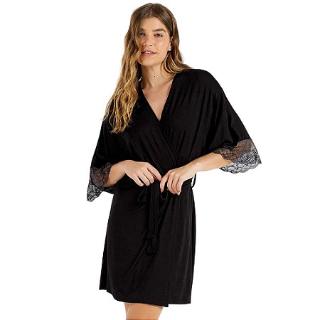 Robe Cor com Amor Feminino Manga Curta
