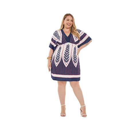 Vestido Curto Lisamour Plus Size