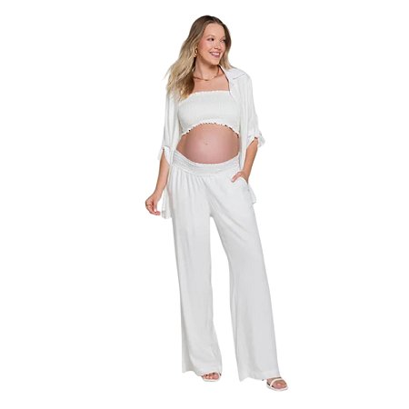 Calça Emma Fiorezi Comfy Cós Lastex