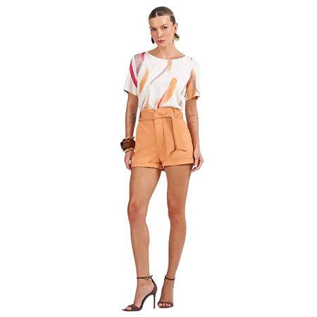 Blusa Monnari Estampada